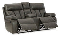 Willamen Reclining Loveseat with Console - Home And Beyond