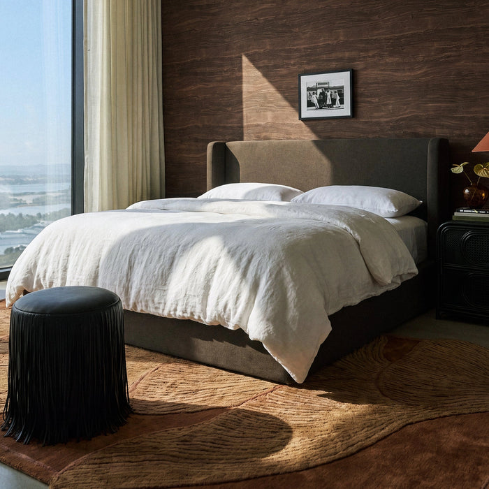 Harmony Performance Chenille Storage Bed