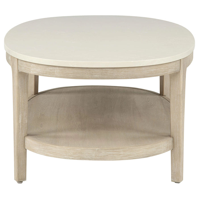 Lucaire Oval Coffee Table - Home And Beyond