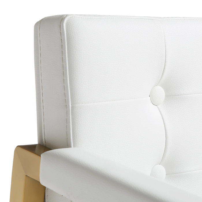Director Performance Vegan Leather Stool