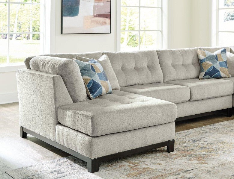 Maxon Two Piece Sectional LAF STONE - Home And Beyond
