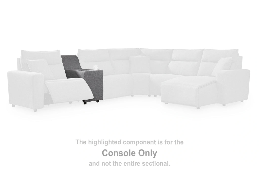 Modmax II Power Reclining Sectional with Audio Consoles