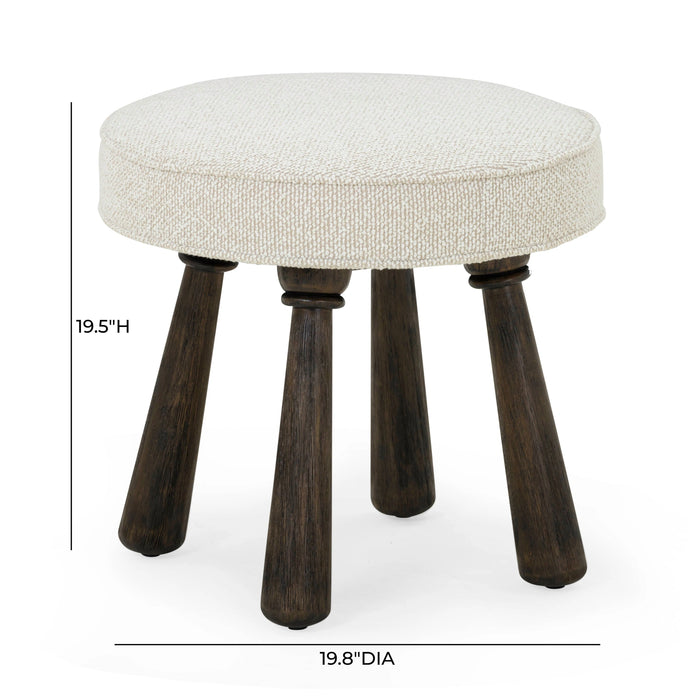 Pookie Performance Boucle Accent Stool