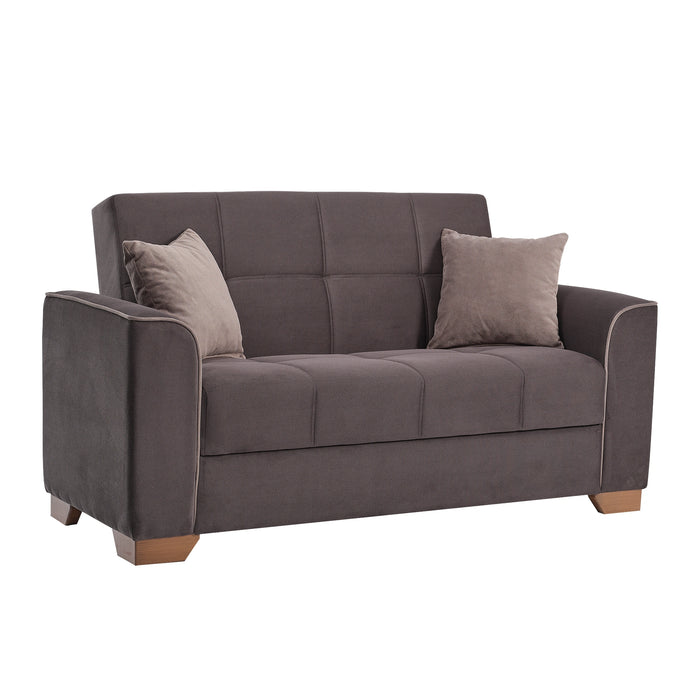 Ottomanson Dior Collection Convertible Loveseat with Storage