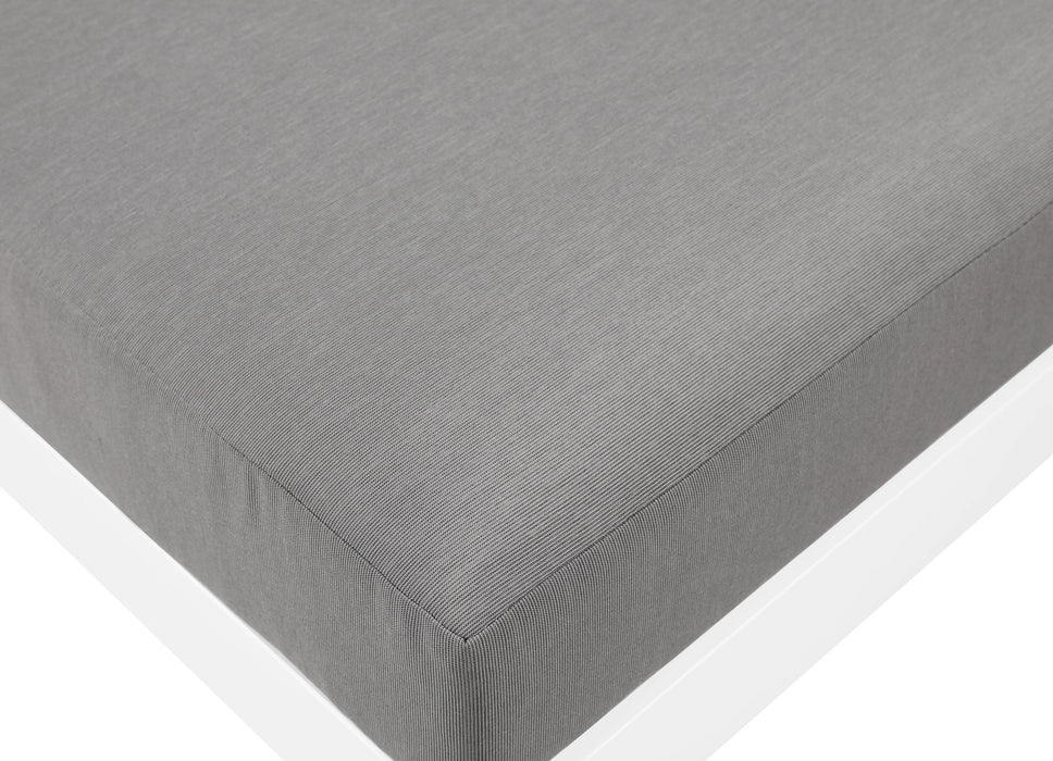 Nizuc Grey Waterproof Fabric Outdoor Patio Modular Sectional