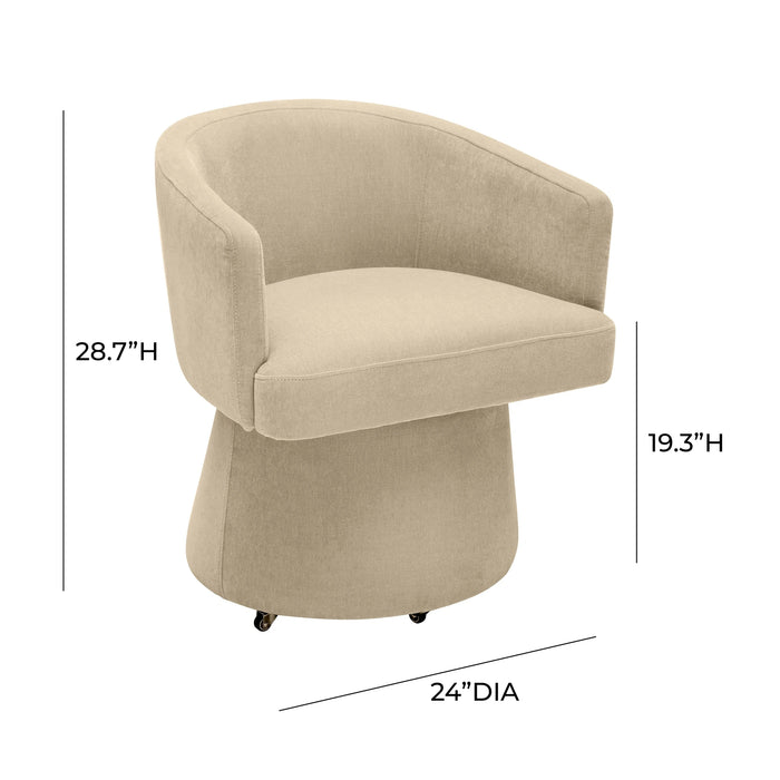 Kristen Rolling Desk Chair
