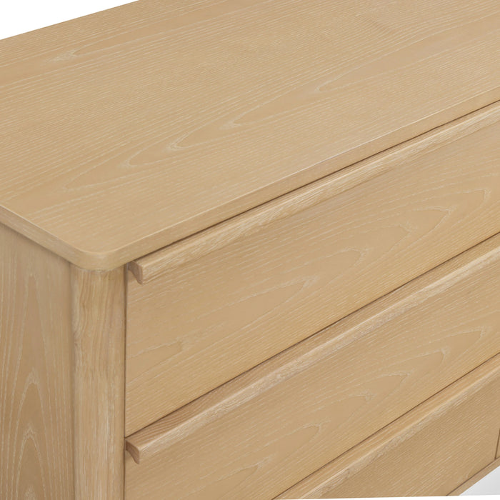 Tyra 62" Ash 6-Drawer Dresser
