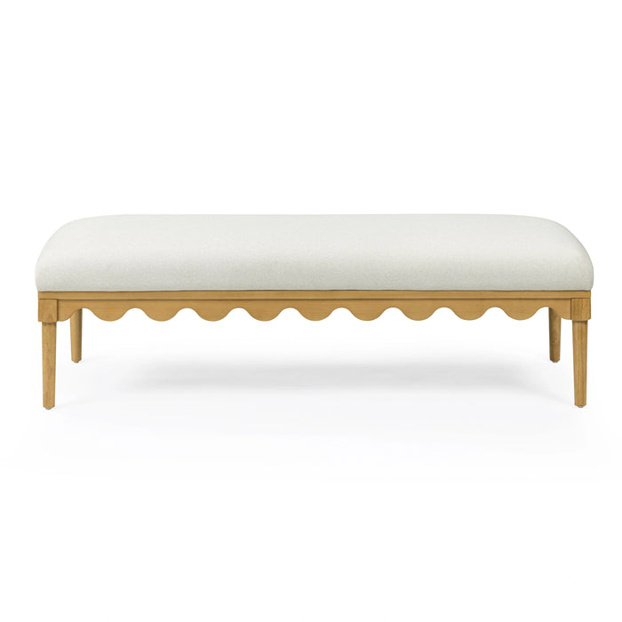 Oodle 56.5" Performance Vegan Mohair Bench