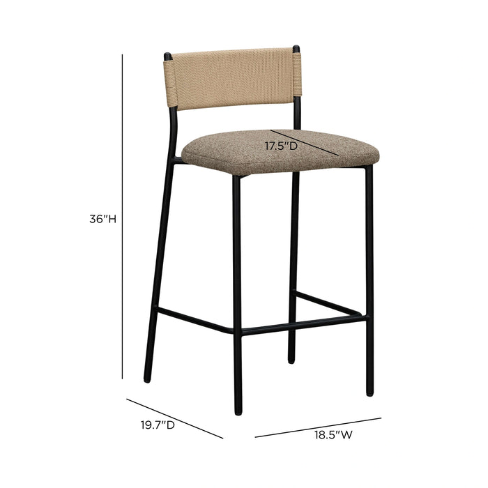 Celine Boucle Bar And Counter Stool
