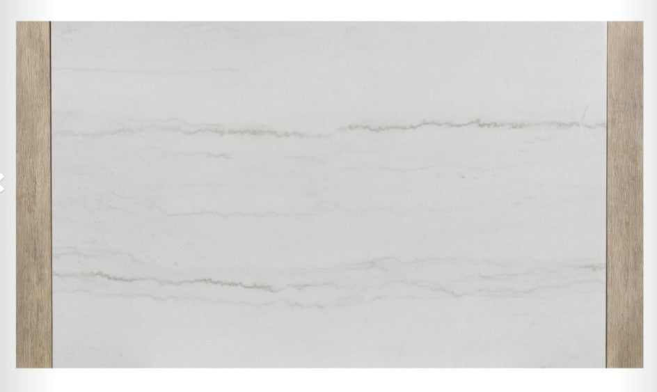 66" White Marble Dining Table - Home And Beyond