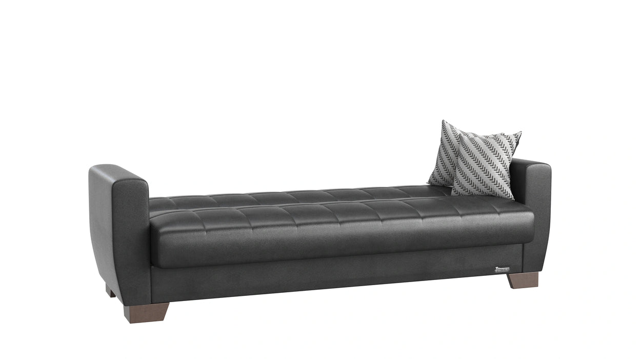 Ottomanson Barato Collection Upholstered Convertible Sofabed with Storage