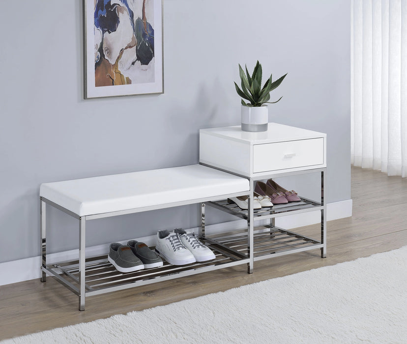 Siega Shoe Storage Entryway Bench