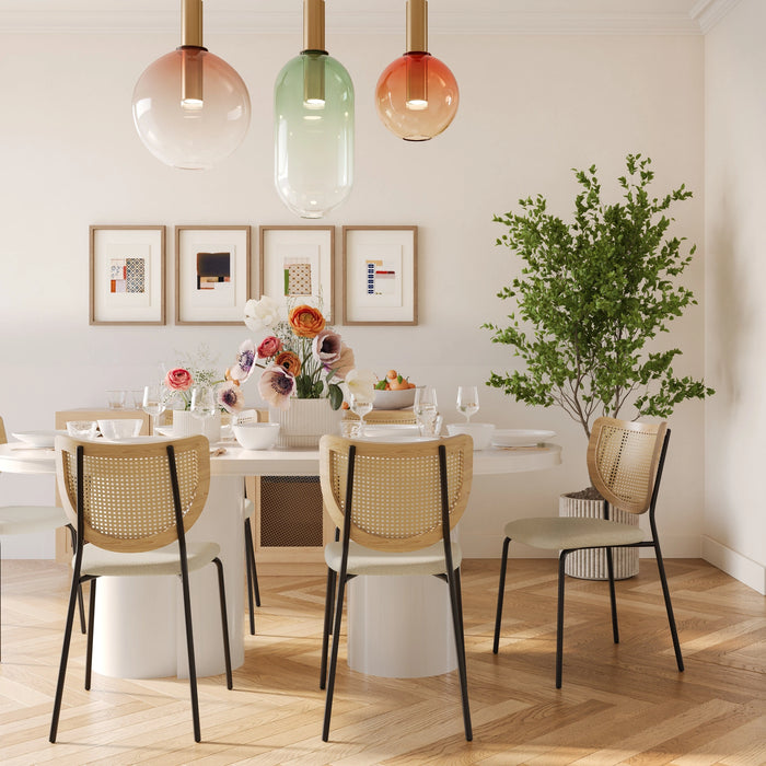 Elora 79" Lacquer Oval Dining Table
