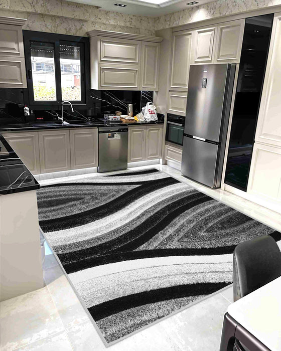 4D SHAGGY Rug Design 6496