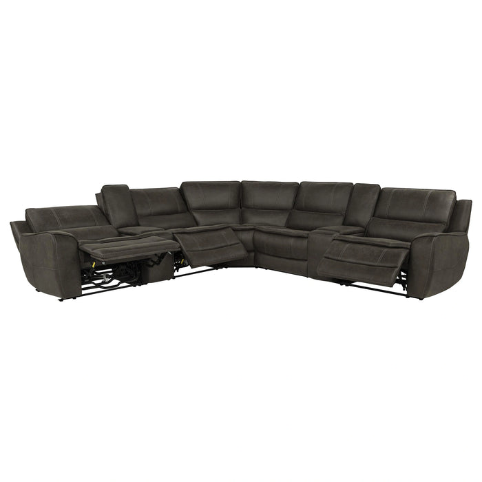 Marcell Modular Power Reclining Sectional - Home And Beyond