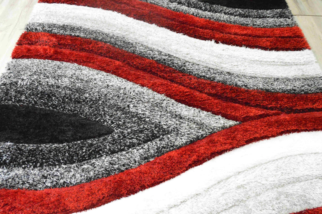 4D SHAGGY Rug Design 6496
