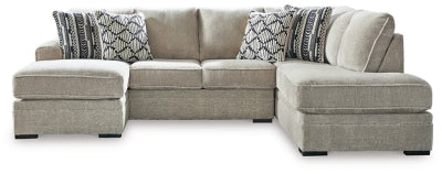 Calnita Sectional with Chaise - Home And Beyond
