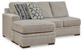 Calnita Sectional with Chaise - Home And Beyond