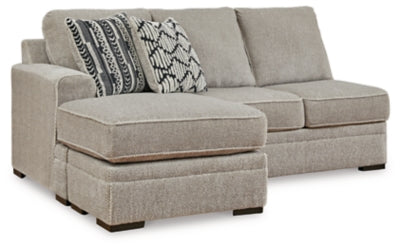 Calnita Sectional with Chaise - Home And Beyond