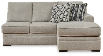 Calnita Sectional with Chaise - Home And Beyond
