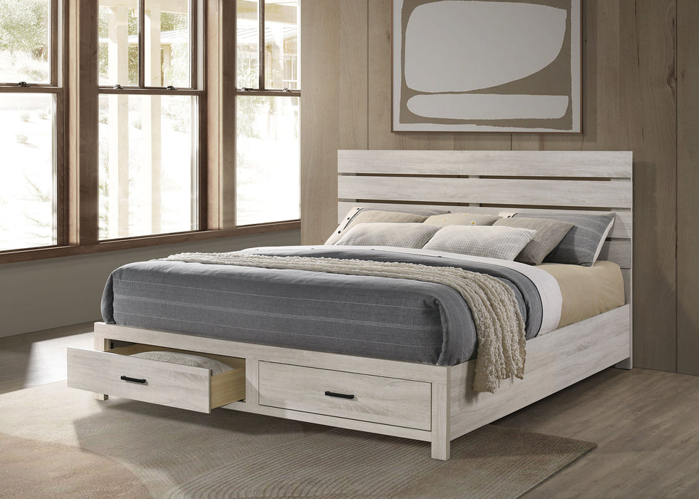Brantford Wood Storage Panel Bed