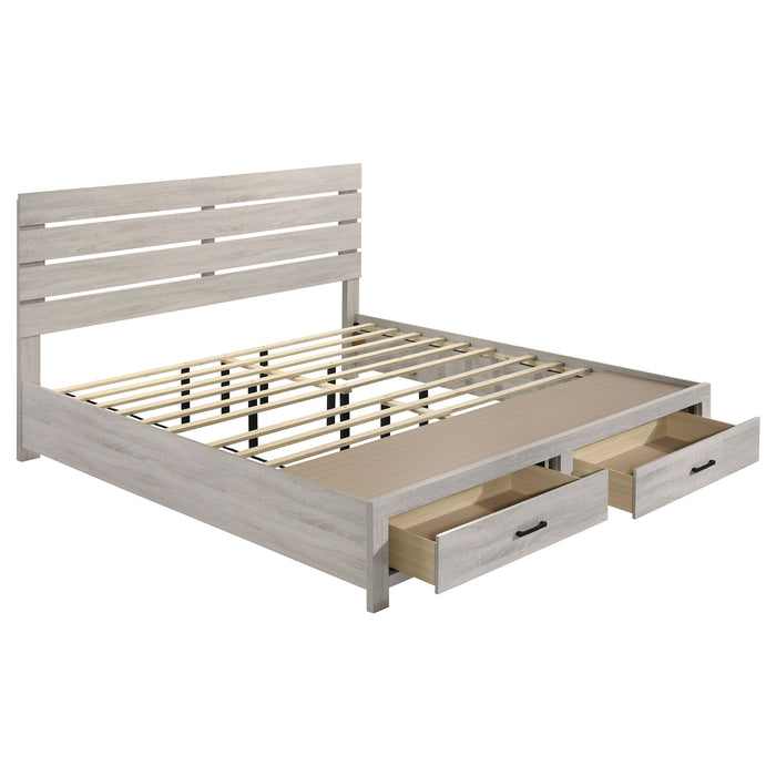 Brantford Wood Storage Panel Bed
