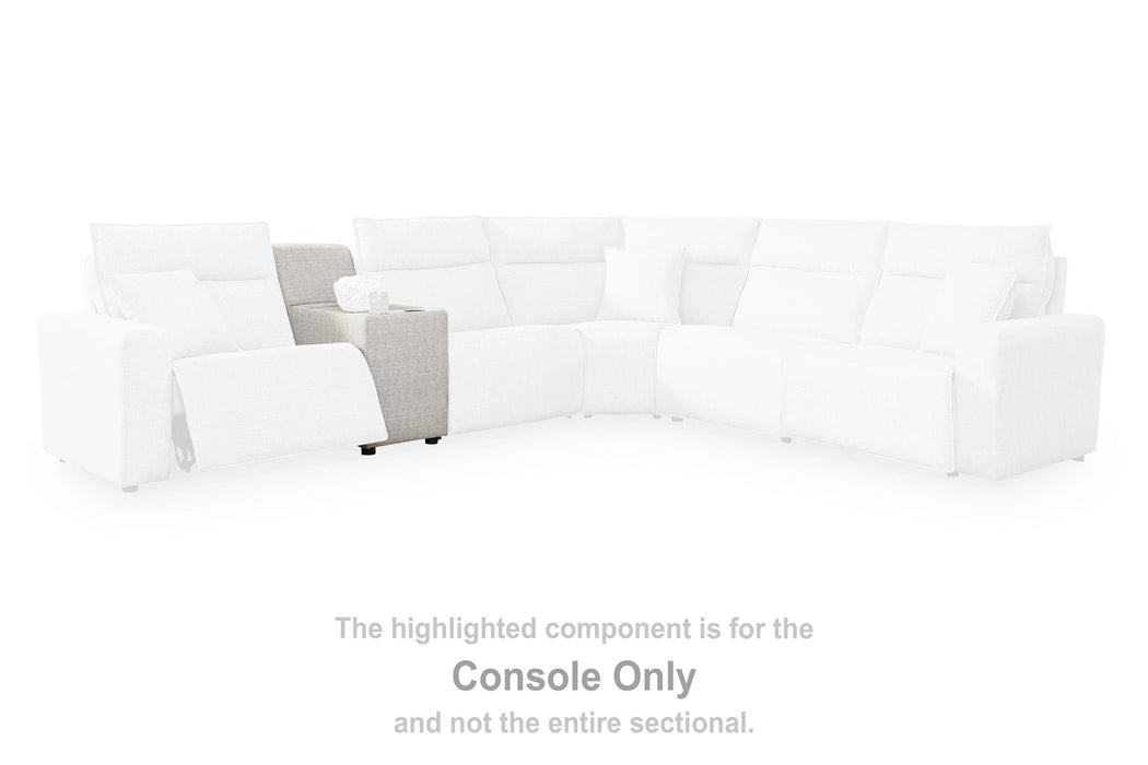 Modmax II Power Reclining Sectional with Chaise and Consoles