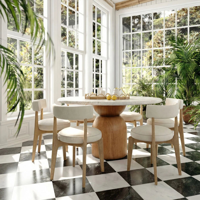 Nikita Performance Vegan Leather Dining Chair