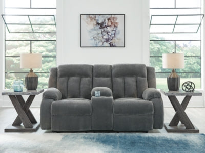 Observation Power Reclining Loveseat with Console - Home And Beyond