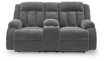 Observation Power Reclining Loveseat with Console - Home And Beyond