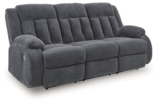 Observation Power Reclining Sofa with Drop Down Table - Home And Beyond