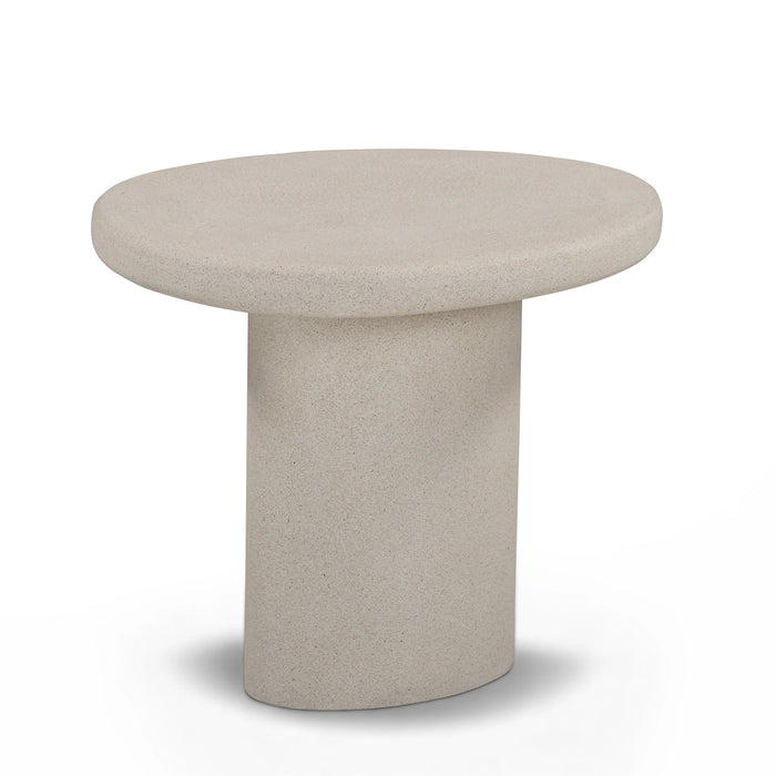 Jade Concrete Indoor/Outdoor Side Table