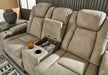Next-Gen DuraPella Power Reclining Loveseat with Console - Home And Beyond