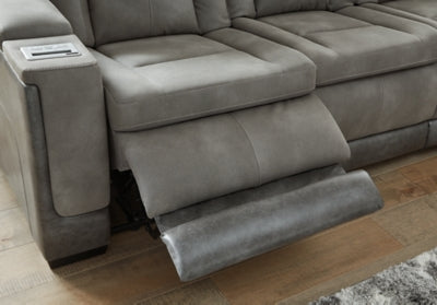 Next-Gen DuraPella Power Reclining Loveseat with Console - Home And Beyond