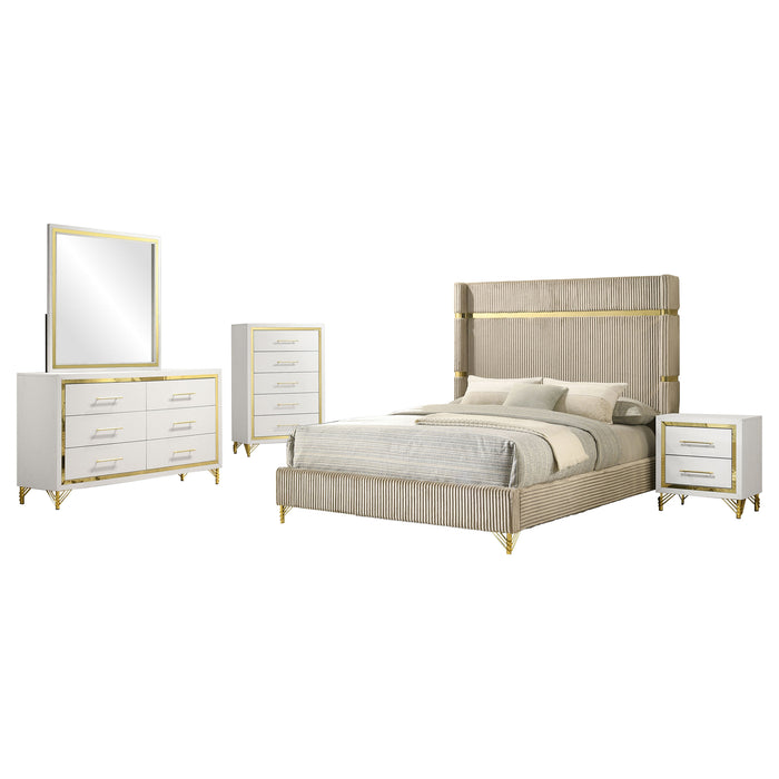 Lucia 5 Pc Bedroom Set