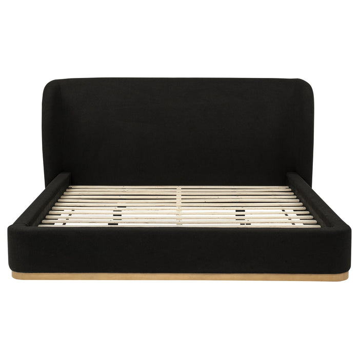 Blaire Upholstered Wingback Platform Bed