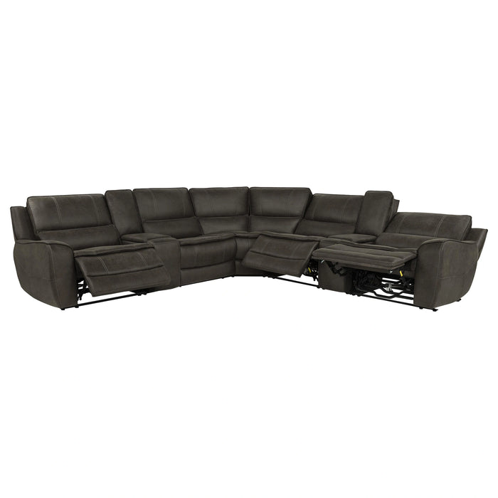 Marcell Modular Power Reclining Sectional - Home And Beyond