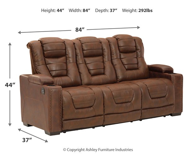 Owner's Box Power Reclining Sofa - Home And Beyond