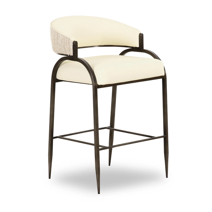 Tatum 2-Tone Performance Vegan Leather Counter Stool