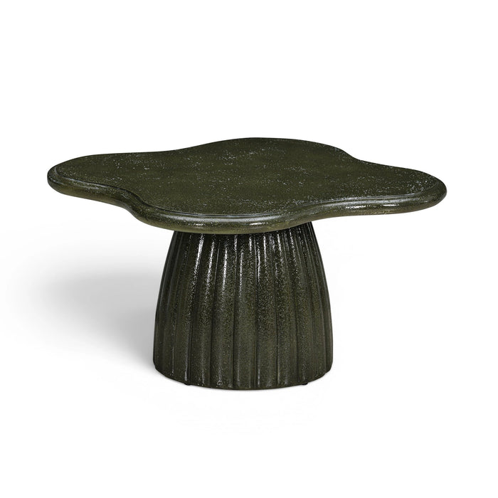 Addison 32" Green Concrete Indoor/Outdoor Coffee Table