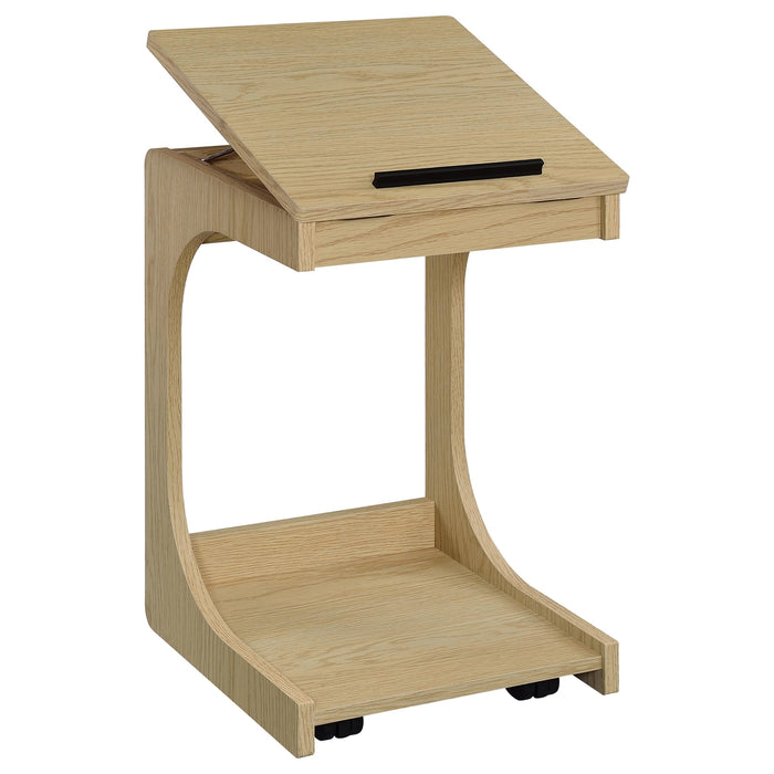 Ralston Lift-Top Side Table with Casters