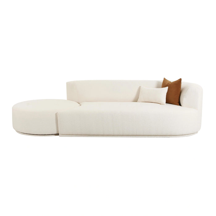 Fickle Cream Boucle Modular Sofa