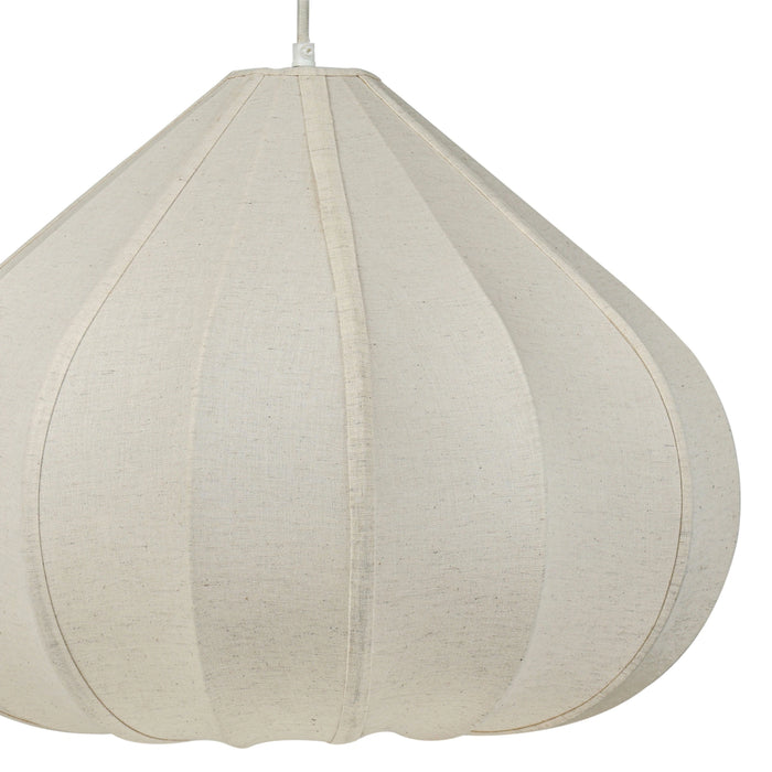 Zubeda Cotton Teardrop Pendant Lamp