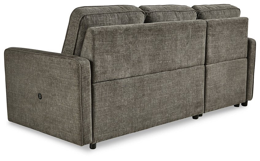 Kerle 2-Piece Sectional with Pop Up Bed - Home And Beyond