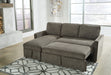 Kerle 2-Piece Sectional with Pop Up Bed - Home And Beyond