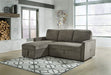 Kerle 2-Piece Sectional with Pop Up Bed - Home And Beyond