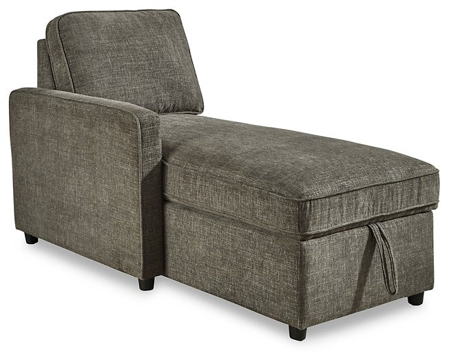Kerle 2-Piece Sectional with Pop Up Bed - Home And Beyond