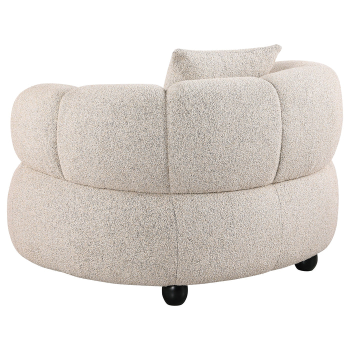 Whitney Woven Fabric Upholstered Sofa Set