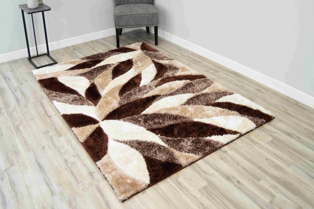 4D Shaggy Rug Design 6994