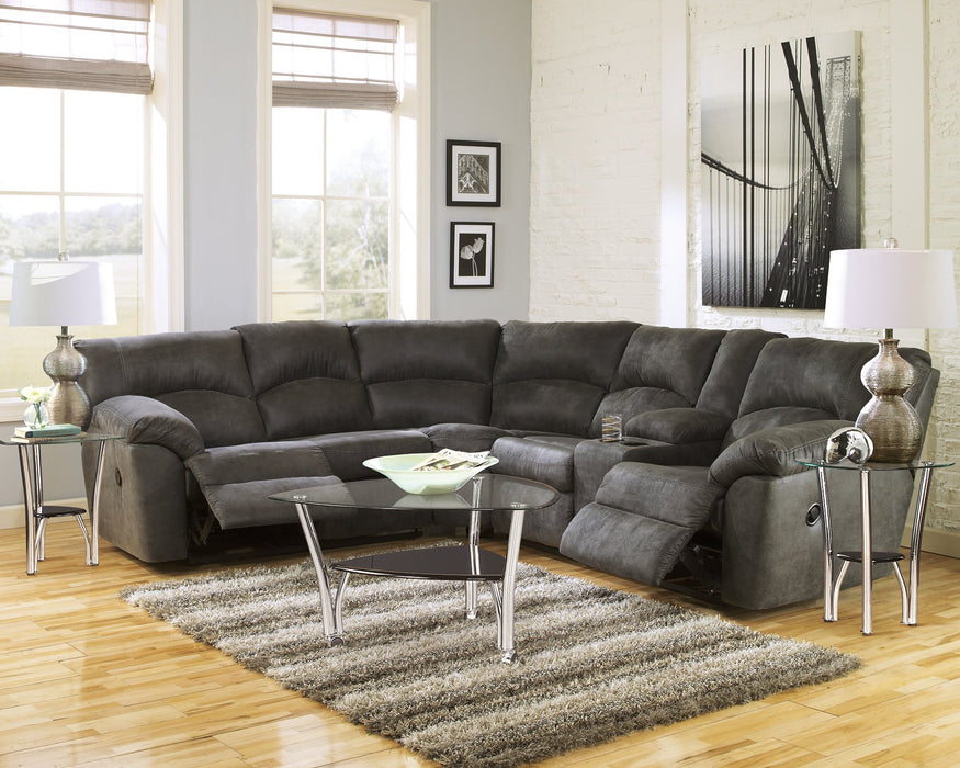 Tambo 2-Piece Reclining Sectional - Home And Beyond